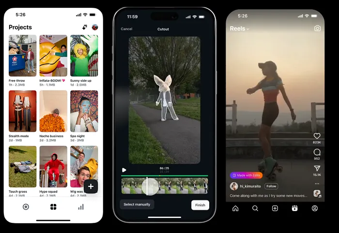 Instagram edits app Instagram edits app