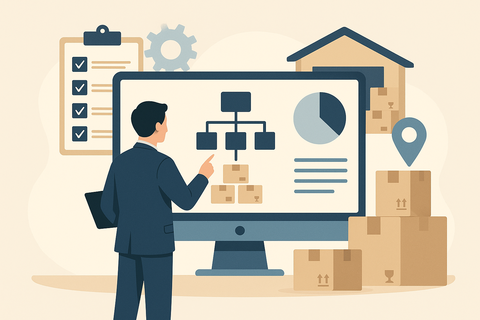 كيفية اختيار نظام إدارة المستودعات المناسب