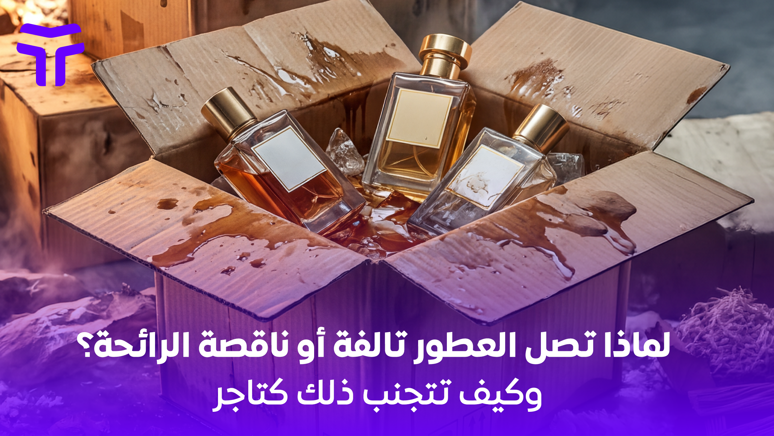 كابوس شحن العطور: لماذا تصل تالفة أو فاقدة لرائحتها؟ وكيف تتجنب ذلك كتاجر؟